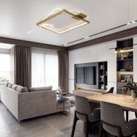 Потолочный светильник LED4U L1039-500 GD