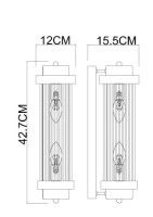 Настенный светильник Arte Lamp Hanna A1070AP-2BK