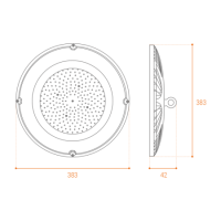 Промышленный светильник Wolta UFO-200W/01
