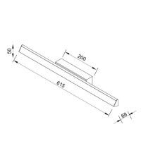 Настенный светильник Mantra Lineal 8963