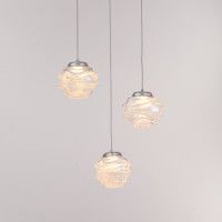 Подвесной светильник Delight Collection MD25030003-3A chrome/clear