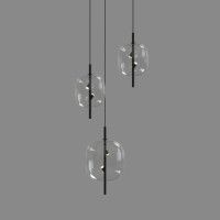 Подвесной светильник Delight Collection 10018P/1 black/clear