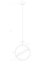 Подвесной светильник Arte Lamp Dolores A2565SP-1PB