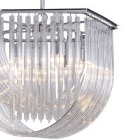 Подвесной светильник Delight Collection Murano Glass KR0116P-7L/A chrome