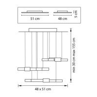 Подвесной светодиодный светильник Lightstar Favo 750222