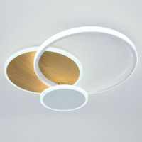 Потолочный светильник Эра Модерн City CLL-1-60-RC WH+Wood