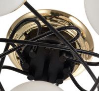 Потолочная люстра Arte Milano 276408/8+1 BK/GD