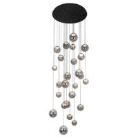 Каскадная люстра Modelux ML.2338.25 BK-CR