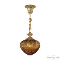 Подвесной светильник Bohemia Ivele Crystal 7003P/18 G Amber/H-1A