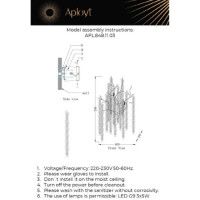 Настенный светильник Aployt Paulina APL.848.11.03