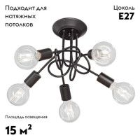 Потолочная люстра Vitaluce V3727-1/5PL