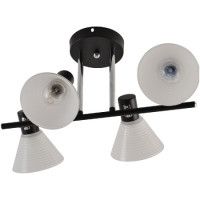 Потолочная люстра Reluce 01553-3.3-04B BK+CR