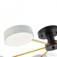 Потолочная люстра Arte Milano Ferrara 252006/6 Bk/Wh