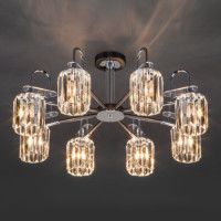 Люстра на штанге Eurosvet 70090/8 графит Smart a045142