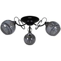 Потолочная люстра Reluce 22115-0.3-03 BK+CH