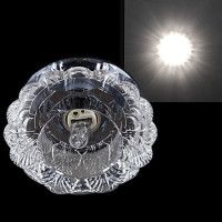 Встраиваемый светильник Reluce 07287-9.0-001H G9 BK CL