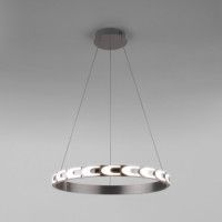 Подвесной светодиодный светильник Eurosvet Chain 90164/1 сатин-никель