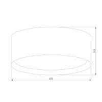 Потолочный светильник TK Lighting 6584 Juta