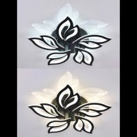 Потолочная люстра Natali Kovaltseva Sand HIGH-TECH LED LAMPS 82006 BLACK