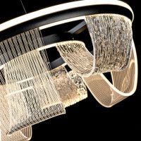 Подвесной светильник LED4U L7706-460 BK