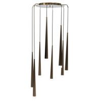 Каскадная люстра AM Group AM52H8003/8W COFFEE