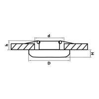 Встраиваемый светодиодный светильник Lightstar Monde 071057