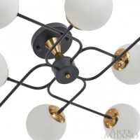 Потолочная люстра Arte Milano Neapolis 276808/8 BK/GD