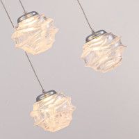 Подвесной светильник Delight Collection MD25030003-3A chrome/clear