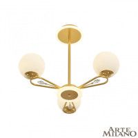 Люстра на штанге Arte Milano Neapolis 277138/3 GD