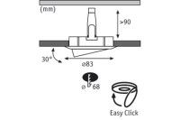 Встраиваемый светодиодный светильник Paulmann Premium Line Led 92709