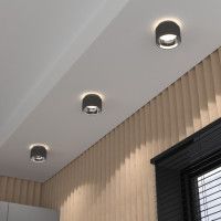 Потолочный светильник Elektrostandard Charlie 1069 GX53 GR графит 4690389167874