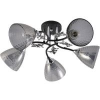 Потолочная люстра Reluce 01525-0.3-05 BK+CR