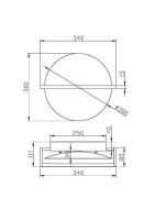 Настенный светильник Maytoni Mira MOD279WL-L14B3K