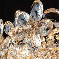 Подвесная люстра Modelux ML.9521.800 GD