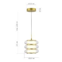 Подвесной светильник ST Luce Frittela SL6239.203.03