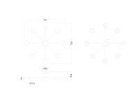 Потолочные люстры Arte Lamp Tenda A1624PL-8WH