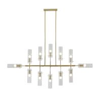 Люстра на штанге Indigo Saetta 11053/12R Gold V000565