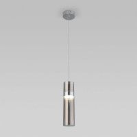 Подвесной светильник Eurosvet Lumen 50244/1 LED хром/дымчатый a061289