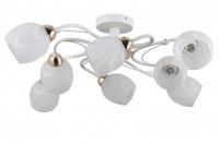 Люстра на штанге Natali Kovaltseva 81403/8C MATT WHITE