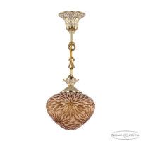 Подвесной светильник Bohemia Ivele Crystal 7003P/18 GW Amber-White/H-1A