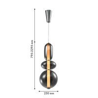 Подвесной светильник Favourite Vapor 4254-3P