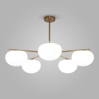 Люстра на штанге Eurosvet Like 30190/5 латунь a065712