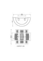 Настенный светильник Arte Lamp Blake A4087AP-2SG