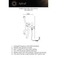 Настенный светильник Aployt Magali APL.309.11.01