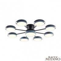 Потолочная люстра Arte Milano Ferrara 250406/8+1 Gr