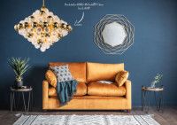 Люстра на штанге iLamp Rockfeller 100D-18 Matt Bronze