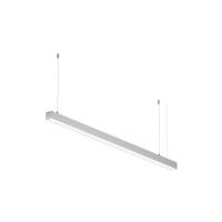 Линейный подвесной светильник Maytoni Technical 3000K 35x35 (Серебро, 1 м) LL312003