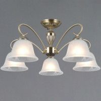 Люстра на штанге Illumico IL0696-5ASQ-25 AB AREZZO