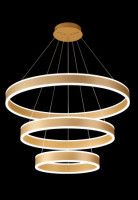 Подвесной светодиодный светильник Crystal Lux MUCHOS SP158W LED D400+600+800 GOLD