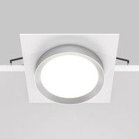Встраиваемый светильник Maytoni Technical Hoop DL086-GX53-SQ-WS